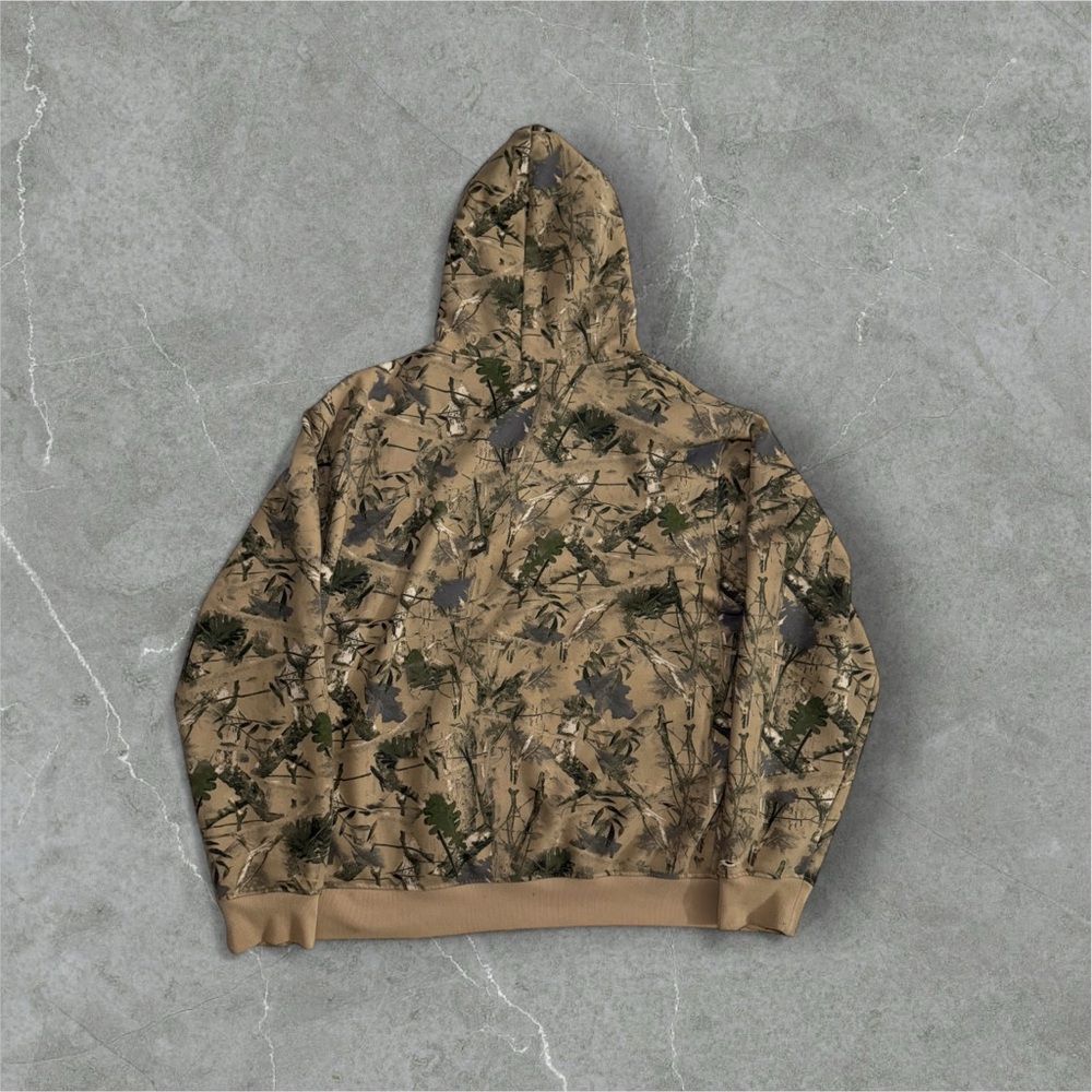 Camo Hooded Sweatshirt